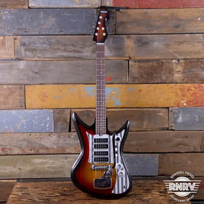 Teisco/Del Rey K4L 60's - Sunburst image 3