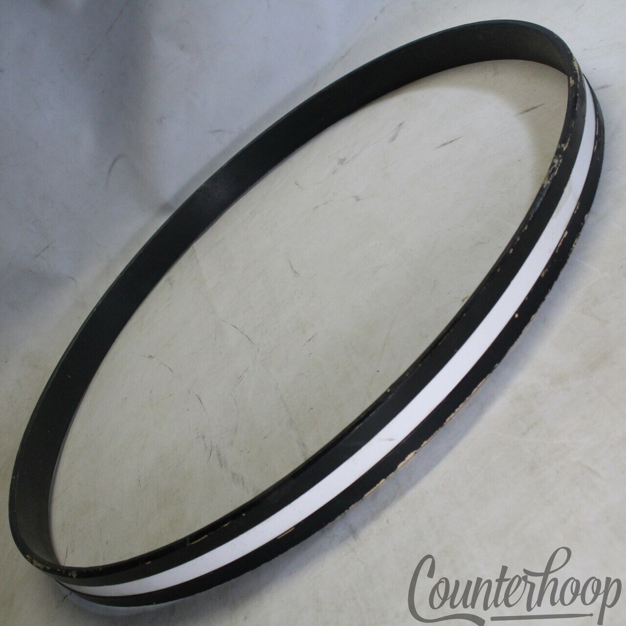 Rogers 22"Hoop/Rim New England White Powertone Fullerton Vintage70s 8Ply Maple* — main photograph