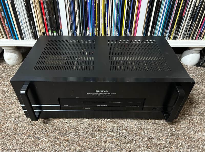 Onkyo M-5160 Stereo Power Amplifier Delta Power Supply Circuit Design READ