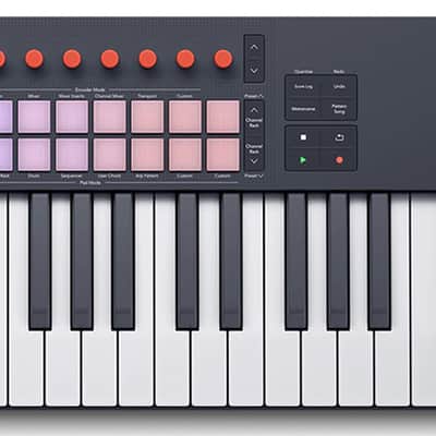 Novation FLkey 2 37 Key MIDI Keyboard Controller for FL Studio+Headphones