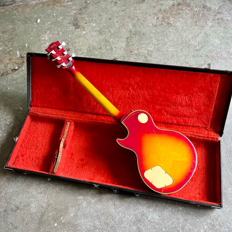 Greco EG-600 Custom Ace Frehley 1978 - Cherry sunburst 3 pickup