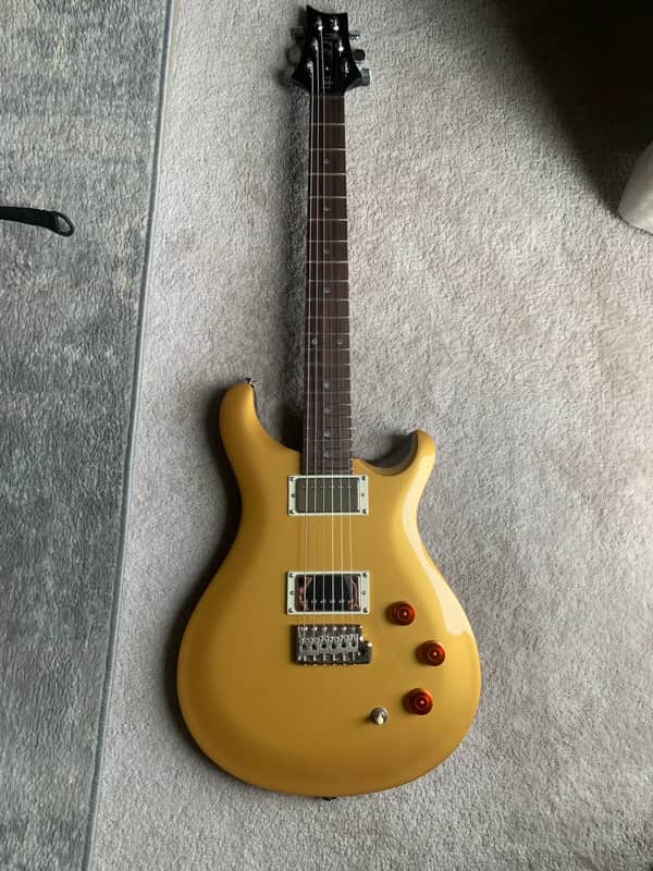 PRS SE DGT David Grissom Tremolo Signature 2023 - Present - Gold Top image 1