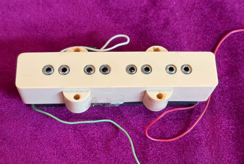 1970's DiMarzio Jazz Bass J PAF Patent Applied For Pickup Cream image 1