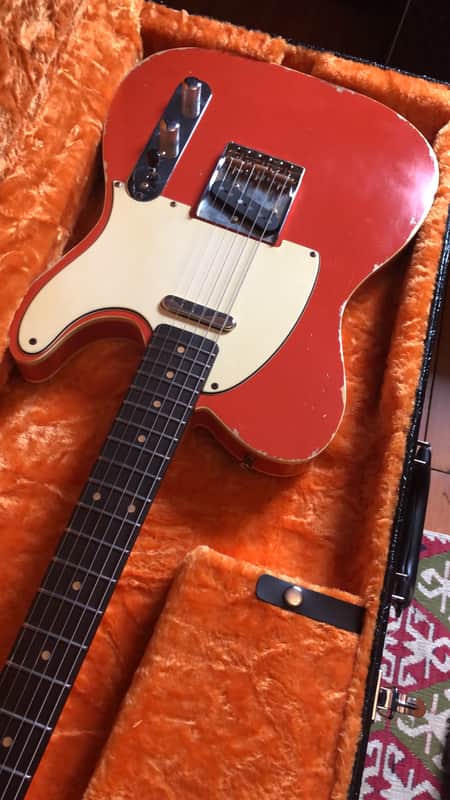 Freakaster Telecaster Custom 2023 First Red Nitro Relic | Reverb
