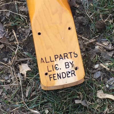 Custom Lefty Aged Loaded Relic Fender Lic. Strat Guitar Neck Amber Nitro Nickel Tuners image 16