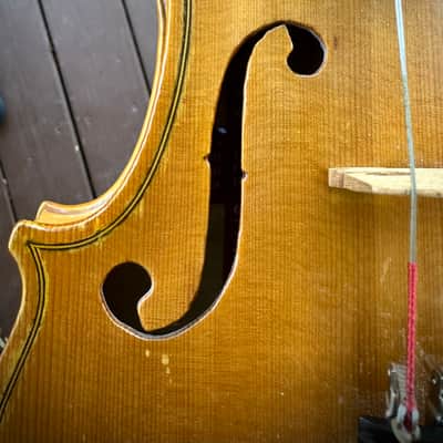 American Handmade Fiddle Violin by Lee Sprinkle of Vandalia, Illinois 1985 image 7