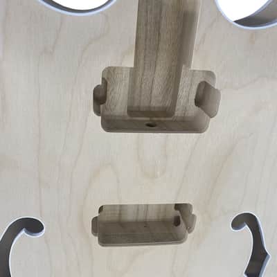 335 Style Electric Guitar Semi Hollow Body, Maple image 4