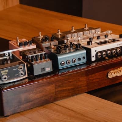 Hands Custom Pedalboard Supreme Imbuia "12 X 20" with Softcase Luxury image 6