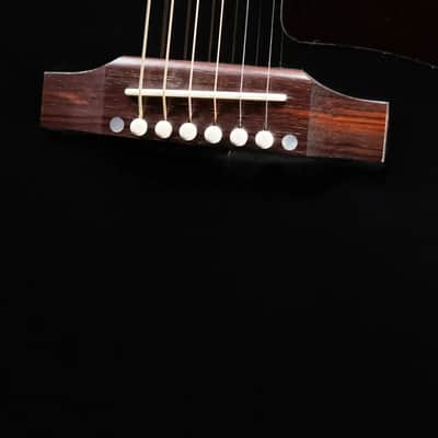 Gibson '50s J-45 Original Acoustic/Electric Guitar - Ebony with Hardshell Case image 13
