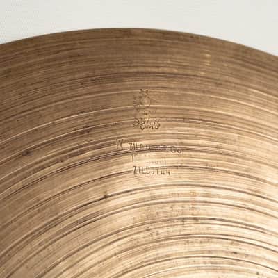 Zildjian 1959-66' K Zildjian Istanbul 14" HiHats Intermediate Stamp 671g/702g image 4