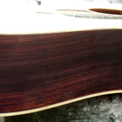 1977 Sada Yairi YD-305 Japan Vintage D35 Replica Acoustic Guitar  Natural+Deluxe Hard Case image 17