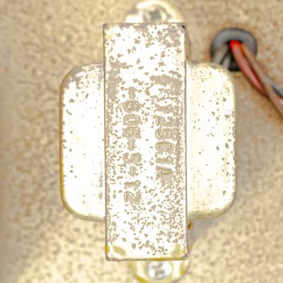 1965 Fender Bandmaster AB763 Piggyback Head and Cab Set *Fully Serviced* w/ TAD Capacitors, JBL D131 Speaker, Original Parts Included image 13