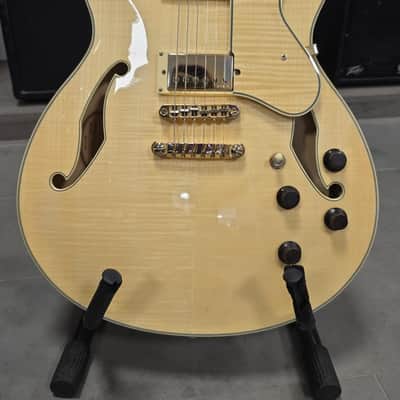 IBANEZ AS103 Artcore Natural con Custodia Rigida Chitarra SemiAcustica image 2