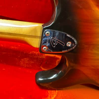 Fender Stratocaster Hardtail 1975 - Sunburst #668421 image 15