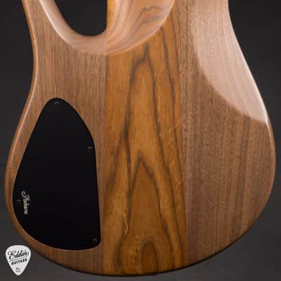 Fodera Imperial 6 Elite - Walnut/Black Limba image 4