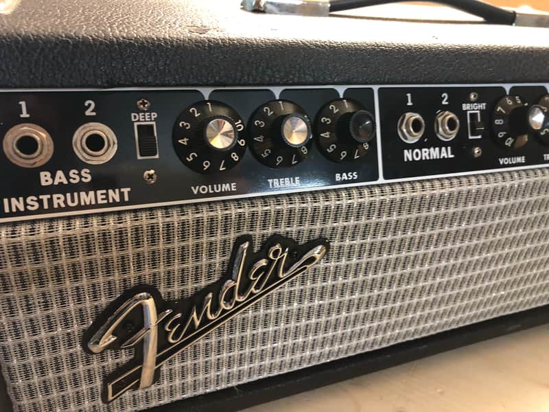 Fender Bassman 50-Watt Head 1965 - Blackface image 1
