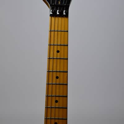 Kramer Pacer-Deluxe 1986 Black 45mm-Nut-Maple-Fretboard image 4
