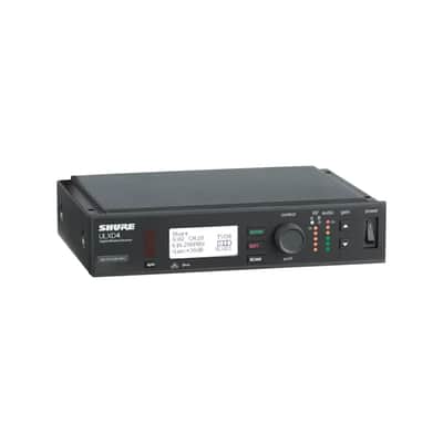 Shure ULXD4=-V50 Single Digital Wireless Receiver with PS41US Power Supply, 1/2 Wave Antenna and Rack Mounting Hardware image 3