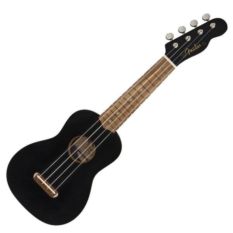 FENDER - Venice Soprano Uke UKULELE Black 0971610706 image 1