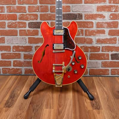 Gibson ES-345TD Custom Cherry 1964 w/OHSC (Headstock Repair) image 4