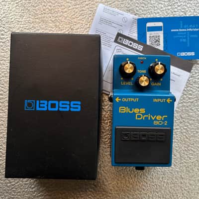 Boss BD-2 Blues Driver (Silver Label) 1995 - Present - Blue image 1