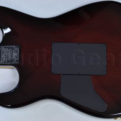 Schecter CET Koa Top USA Custom Shop Electric Guitar Tobacco Burst image 11
