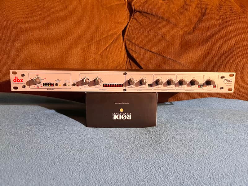 dbx 286s Microphone Preamp Processor 2010s - Silver image 1