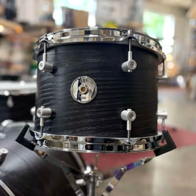 651 Drums Ash 3-Piece Drum Set (12-16-20) - Natural Black Stain image 4