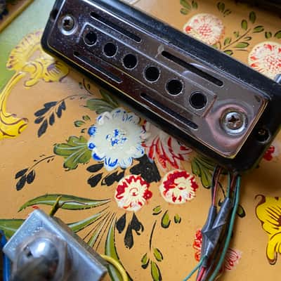 Teisco Pickups with Pots, Jack, Switches, Wiring image 3