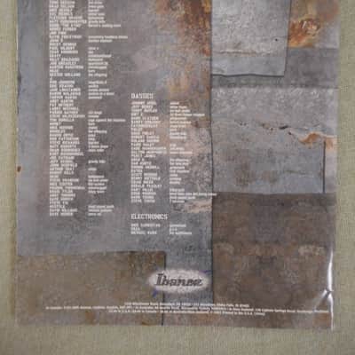Ibanez Electric Guitar, Bass, Amplifier and Effects Catalog 2002 image 2