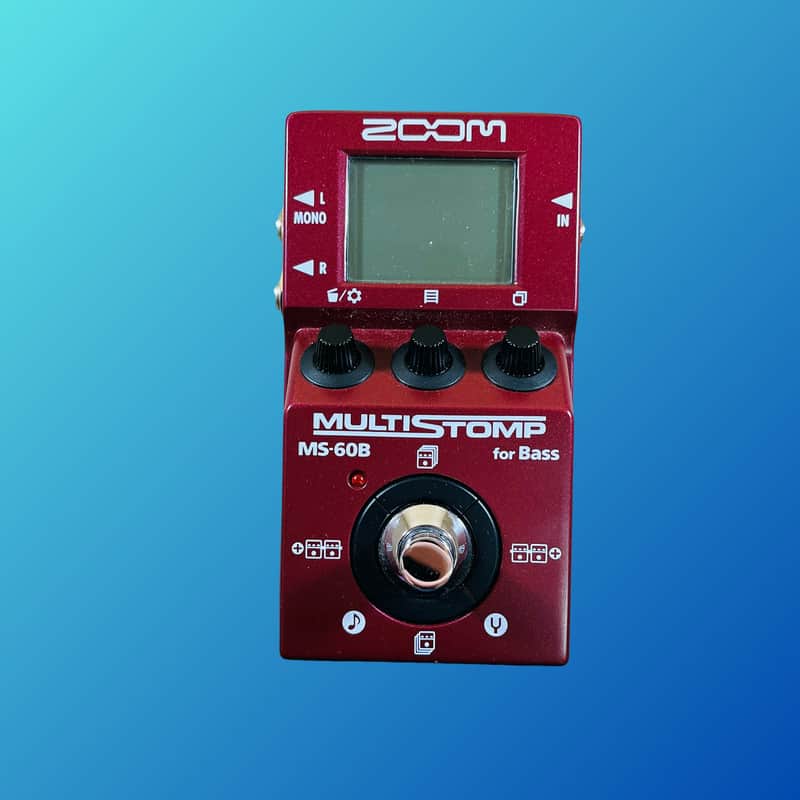 Zoom MS-60B Multistomp Bass Effects Pedal image 1