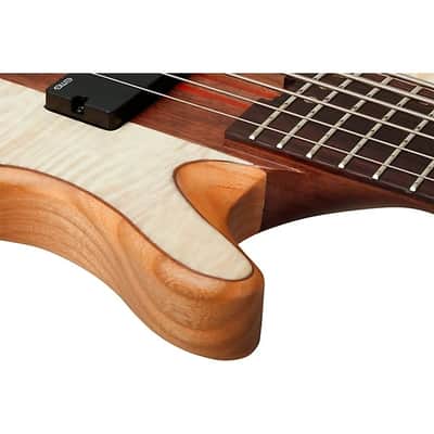Schecter Schecter Guitar Research Charles Berthoud CB-6 6-String Electric Bass 2025 - Natural Satin image 10