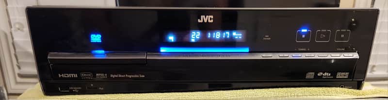 JVC JVC TH-D50, XV-THD50 DVD Digital Theater System 2001 - Black image 1