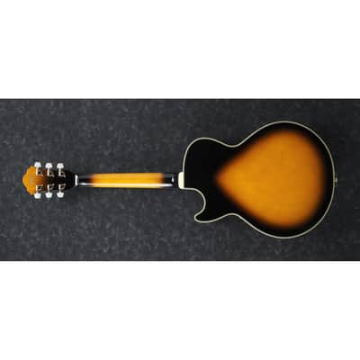 Ibanez GB10SEBS George Benson Signature Guitar w/Case - Brown Sunburst image 6