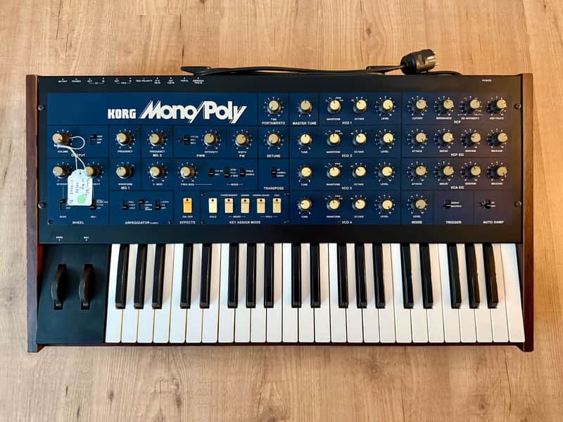 Korg Mono/Poly 1980s (Serviced / Warranty / Original Korg Bag) image 1