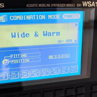 TECHNICS WSA1R virtual Acoustic Modeling Synthesizer rare and collectors quality image 4
