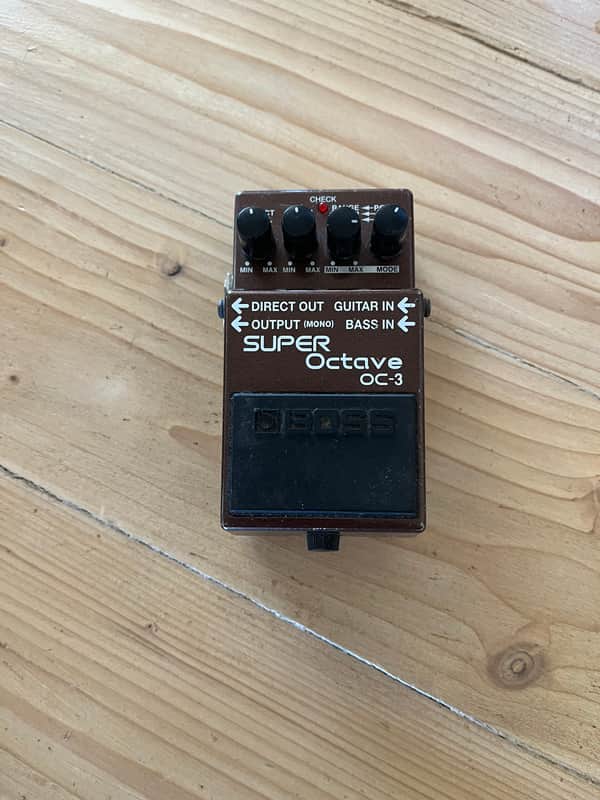Boss OC-3 Super Octave (Dark Gray Label) 2003 - Present - Brown image 1