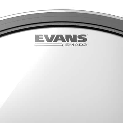 Evans EMAD2 Clear Bass Drum Batter Head 20" - BD20EMAD2 - Bass Drum Head image 2