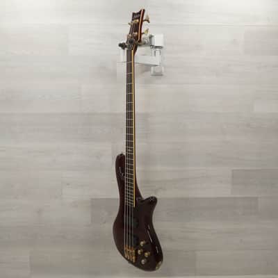 Used Schecter Elite-4 Bass Guitar Red image 5