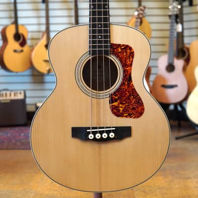 Guild Jumbo Junior Bass Westerly Collection Sitka/Maple Acoustic-Electric Short Scale Bass image 1