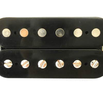 Q Pickups 1957 PAF Humbucker 1pc Alnico II Classic VINTAGE CORRECT Clone Black 57 1958 Bucker Fits Gibson image 2