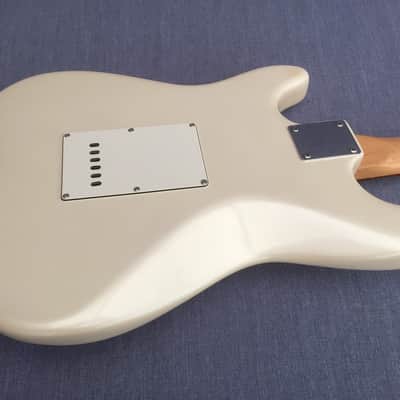 Sunn Mustang strat Electric Guitar gently modded with Strat logo image 5