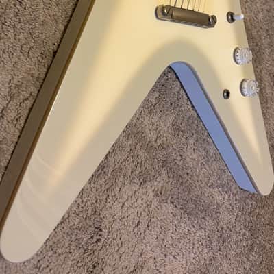 Epiphone Brendon Small Signature "Snow Falcon" Flying V 2017 - 2019 - Snow Burst image 6