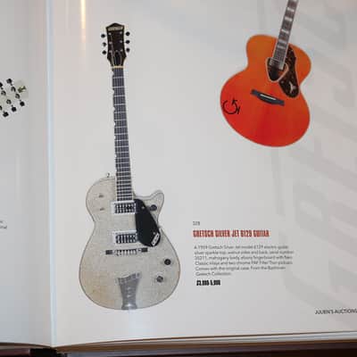 1960 Gretsch Silver jet, Previously was personally owned by Randy Bachman image 10