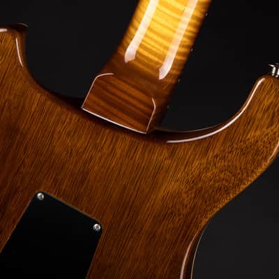 2024 - PRS Eddie's Guitars Wood Library Custom 24 Semi-Hollow Korina/Ziricote - Livingston Lemondrop image 11