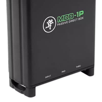 Mackie MDB-1P Passive Direct Box DI Box For Ultra-low Noise and Distortion image 3