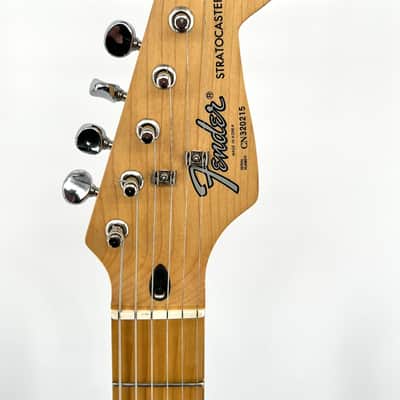 Fender "Squier Series" Standard Stratocaster with Maple Fretboard 1993 - Pacific Blue image 7