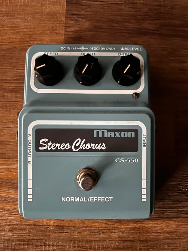 Maxon CS-550 Stereo Chorus 2000s - Blue image 1