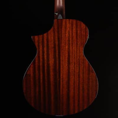 Ibanez AEWC16QA Acoustic Electric Guitar Trans Blue Sunburst (826) image 4