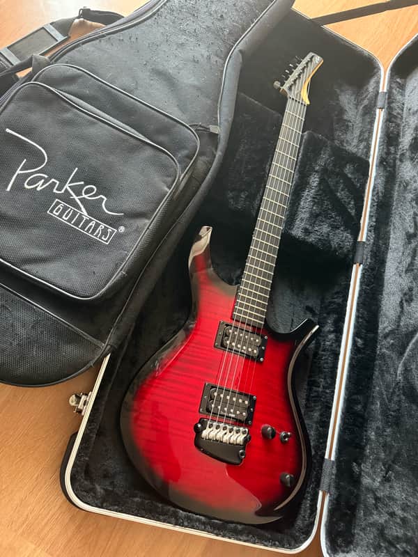 DEMO VIDEO Parker Maxx Fly Radial PDF80 2010 - 2015 - Flame Wine Red Burst.  US CUSTOMERS, TARIFF FEES ARE INCLUDED IN SHIPPING COST AND PREPAID.